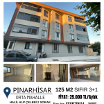 Pınarhisarda Kiralık 3+1 SıfırDaire Özel Yapım led aydınlatmalı