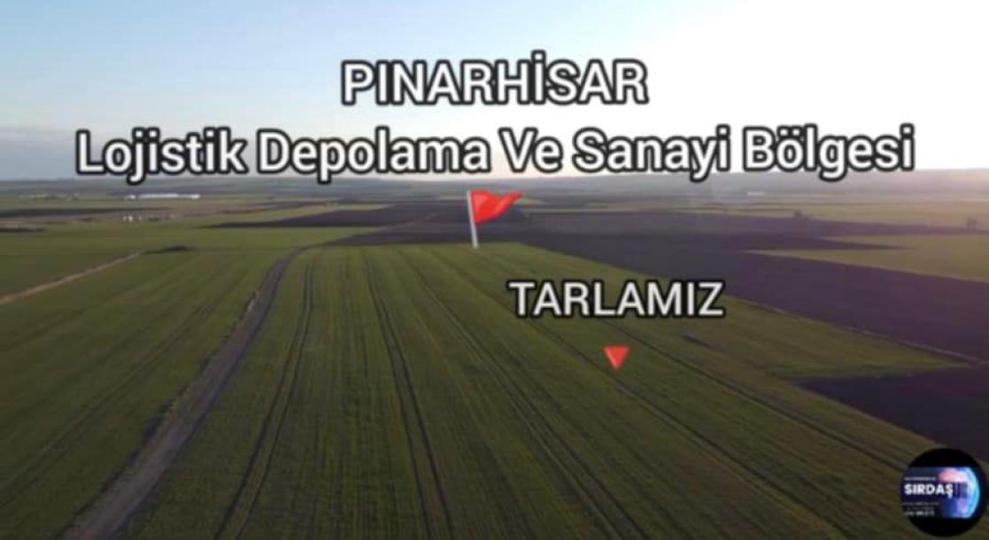 SATILIK 16638 M2 TARLA PINARHİSAR SANAYİ BÖLGESİNDE-2