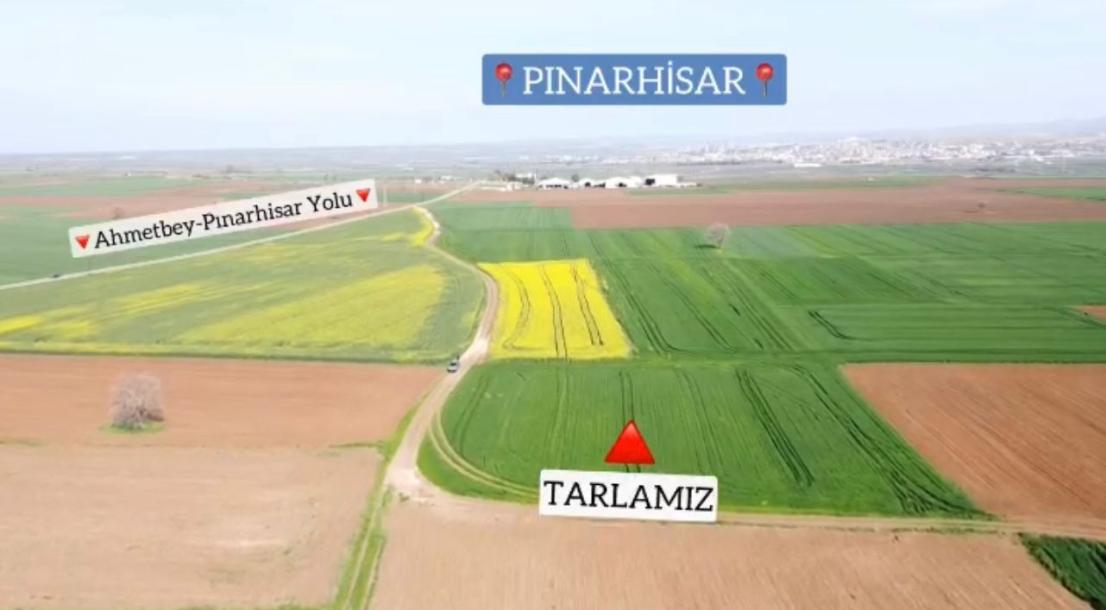 Sırdaş Gayrimenkulden Pınarhisara Yakın Satılık 4857m2 Tarla-5